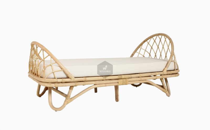 Marion Rattan Toddler Bed